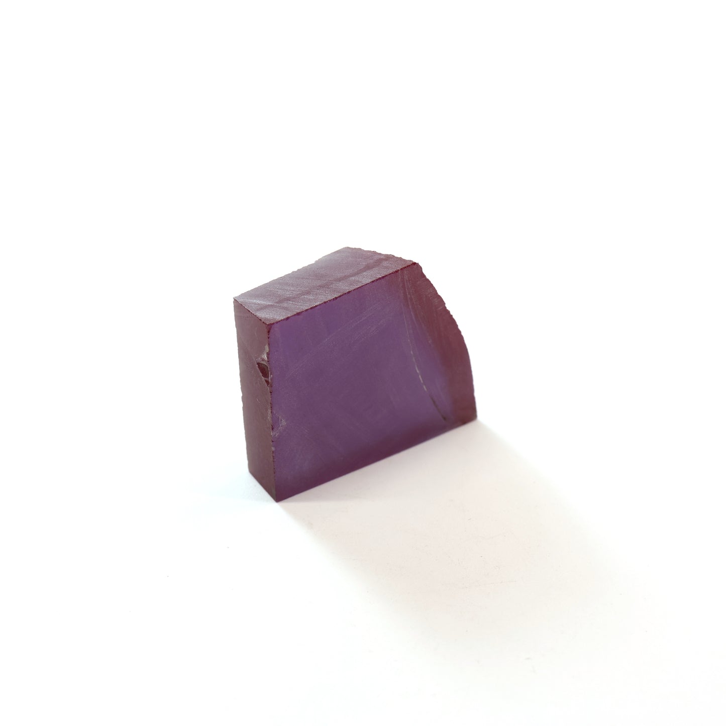 Synthetic Alexandrite Gemstone Rough - Red