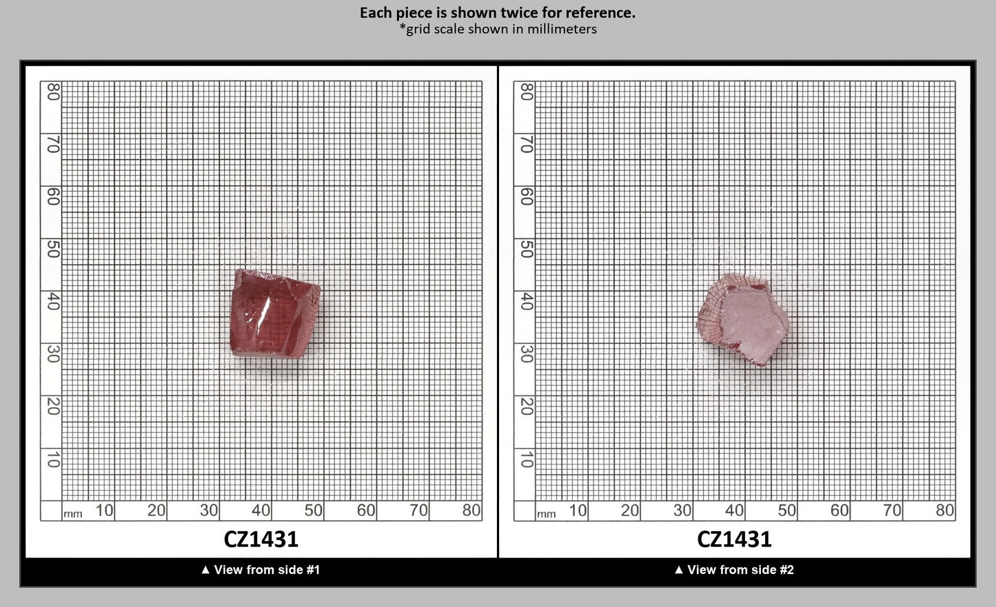 Mars Diamond Cubic Zirconia Faceting Rough for Gem Cutting - Various Sizes : CZ1431