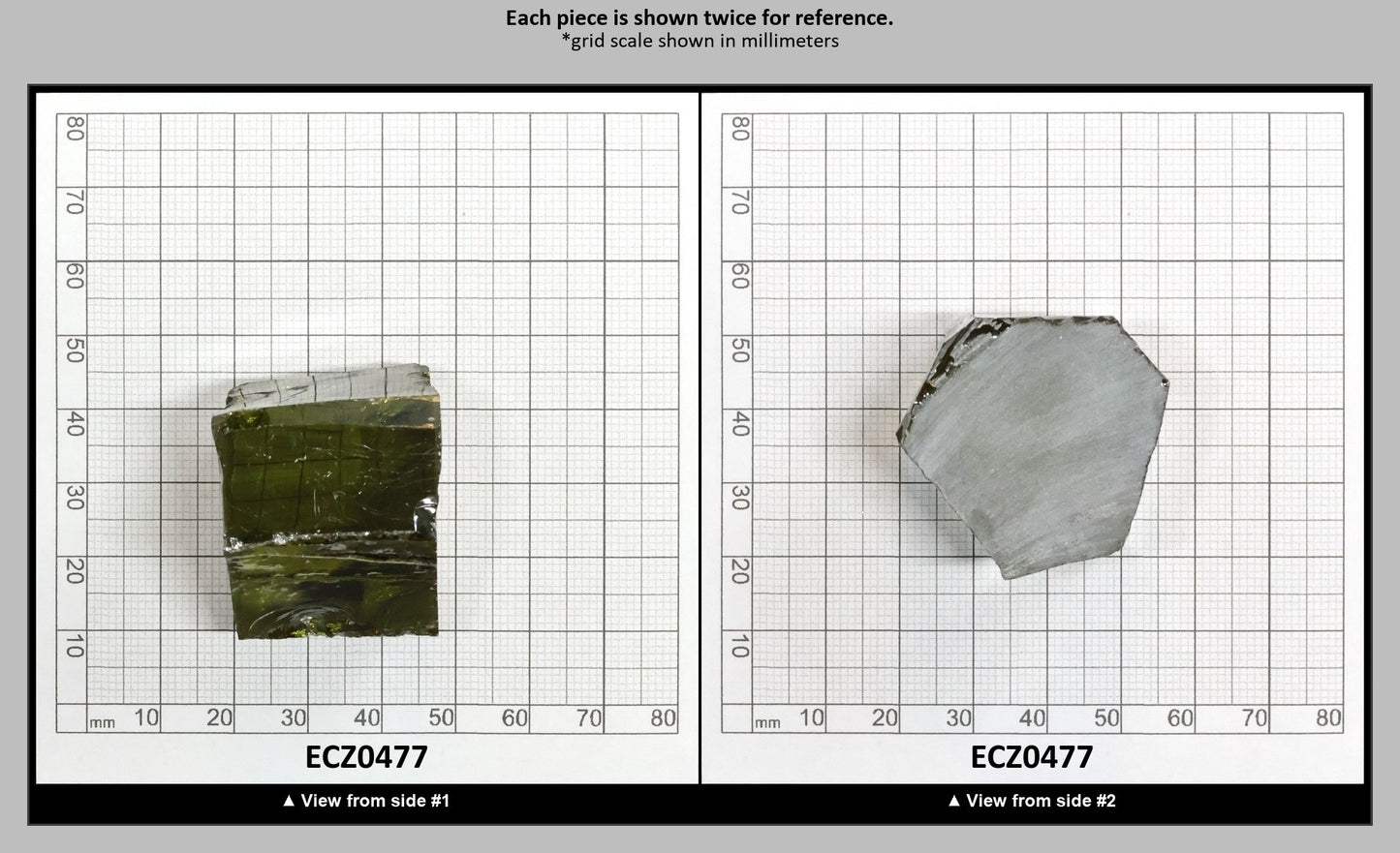 Olive Cubic Zirconia Faceting Rough for Gem Cutting - Various Sizes : ECZ0477