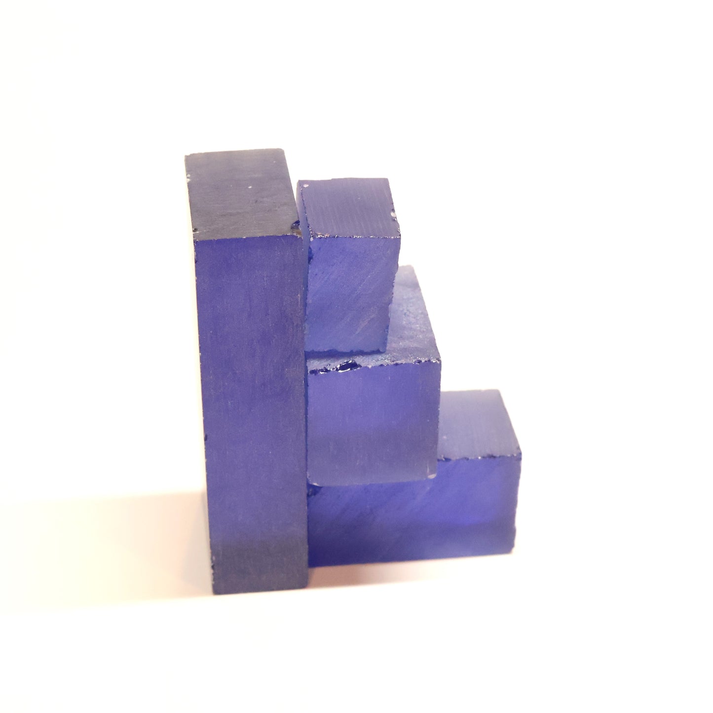 Light Blue Czochralski Pulled Sapphire - Grade A - Faceting Rough