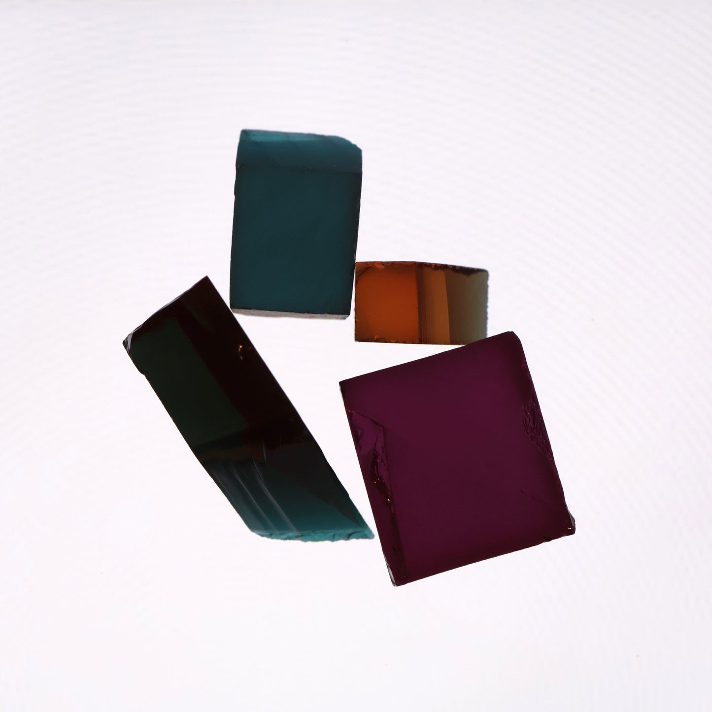 Synthetic Alexandrite Gemstone Rough - Red