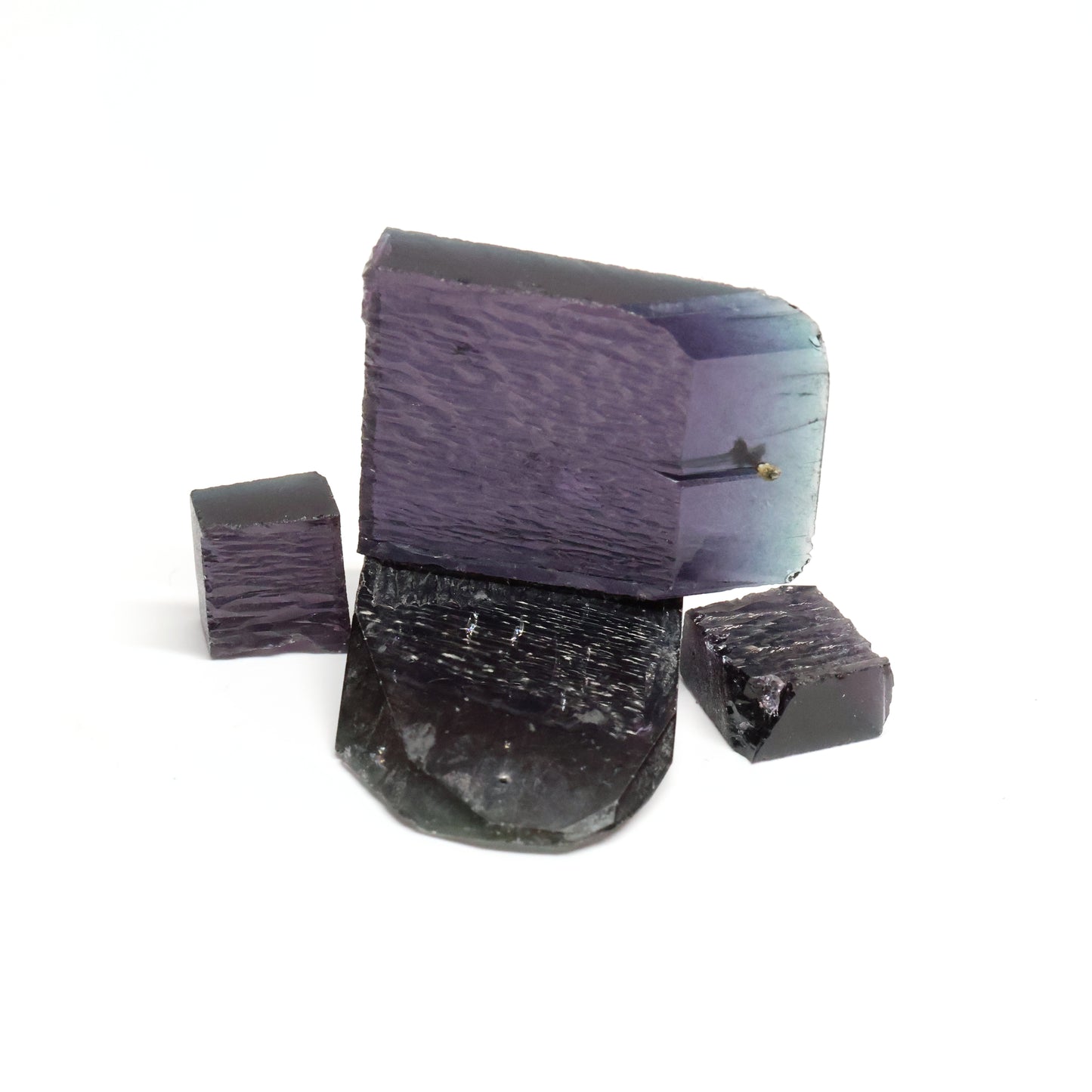 Hydrothermal Indigo Beryl - Grade A - Faceting Rough