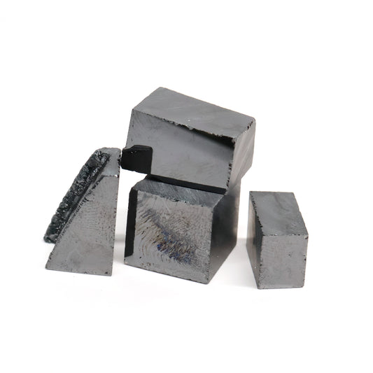 Black Moissanite - Grade A - Faceting Rough