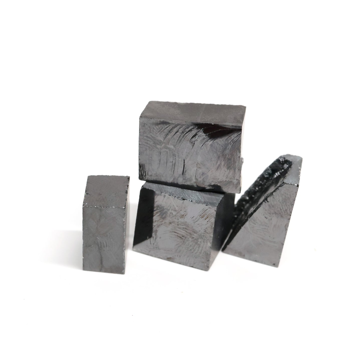 Black Moissanite - Grade A - Faceting Rough