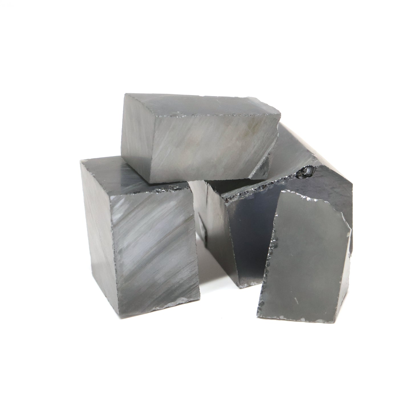 Grey Moissanite - Grade A - Faceting Rough