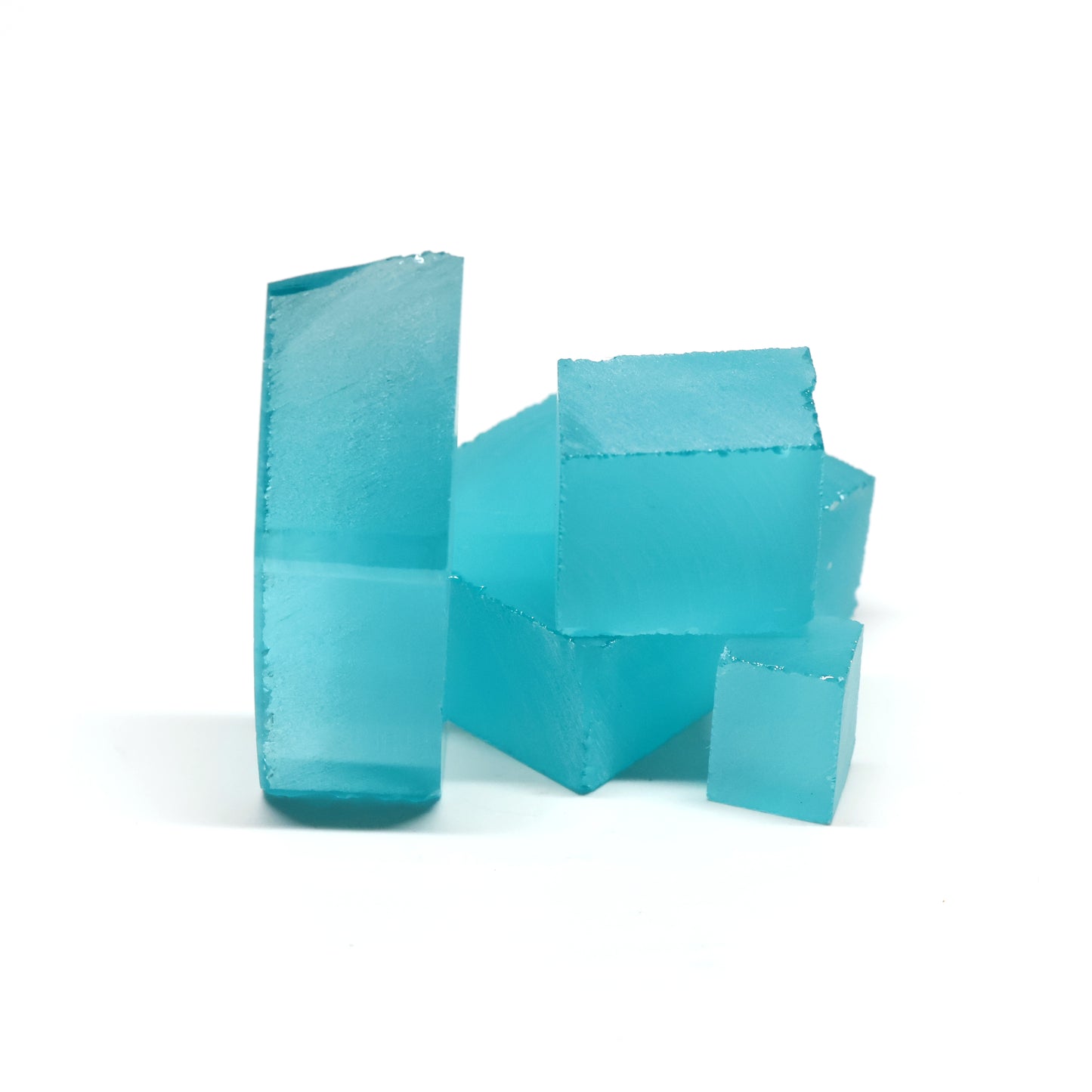 Paraiba Colored Garnet Yb:YAG Faceting Rough for Gem Cutting - Various Sizes