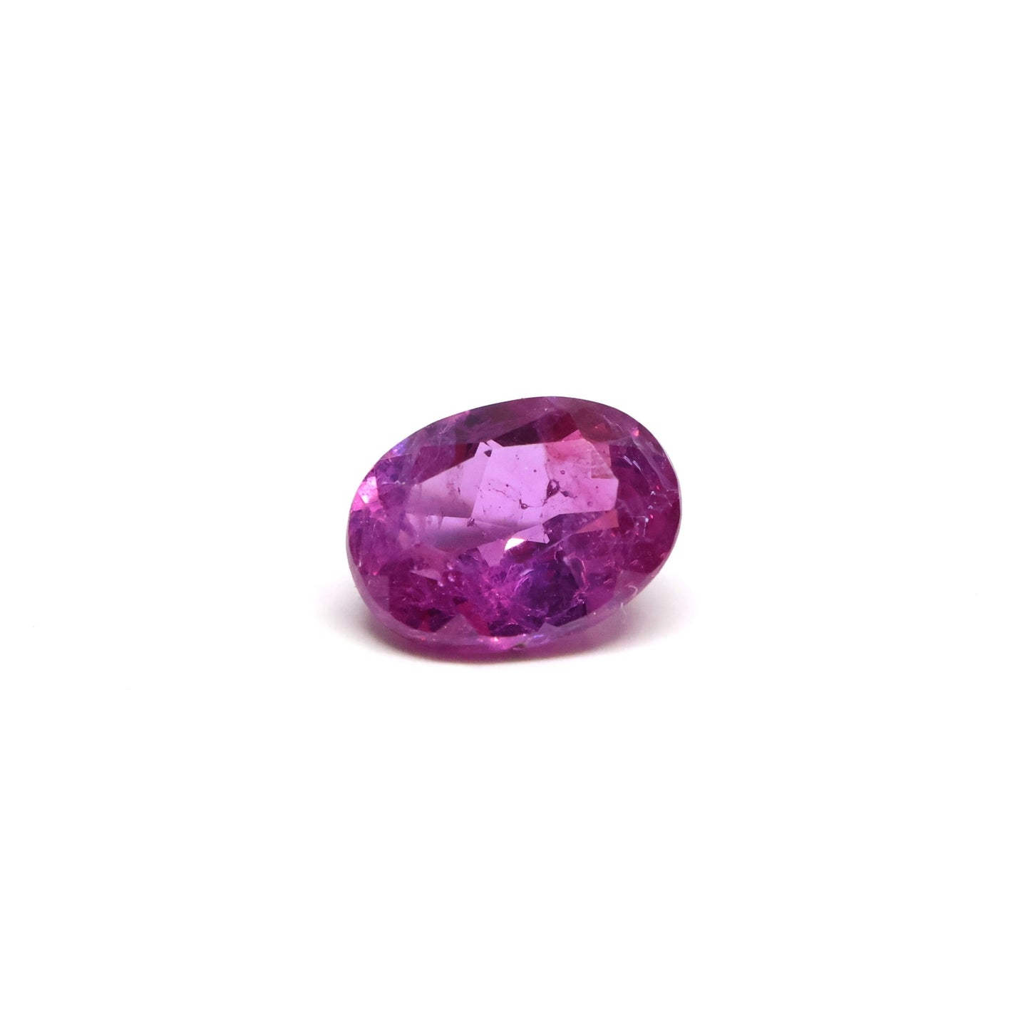 Nanosital Simulated Fuchsia Tourmaline (Included) Lab Created Faceting Rough for Gem Cutting - #Z-250 - Various Sizes