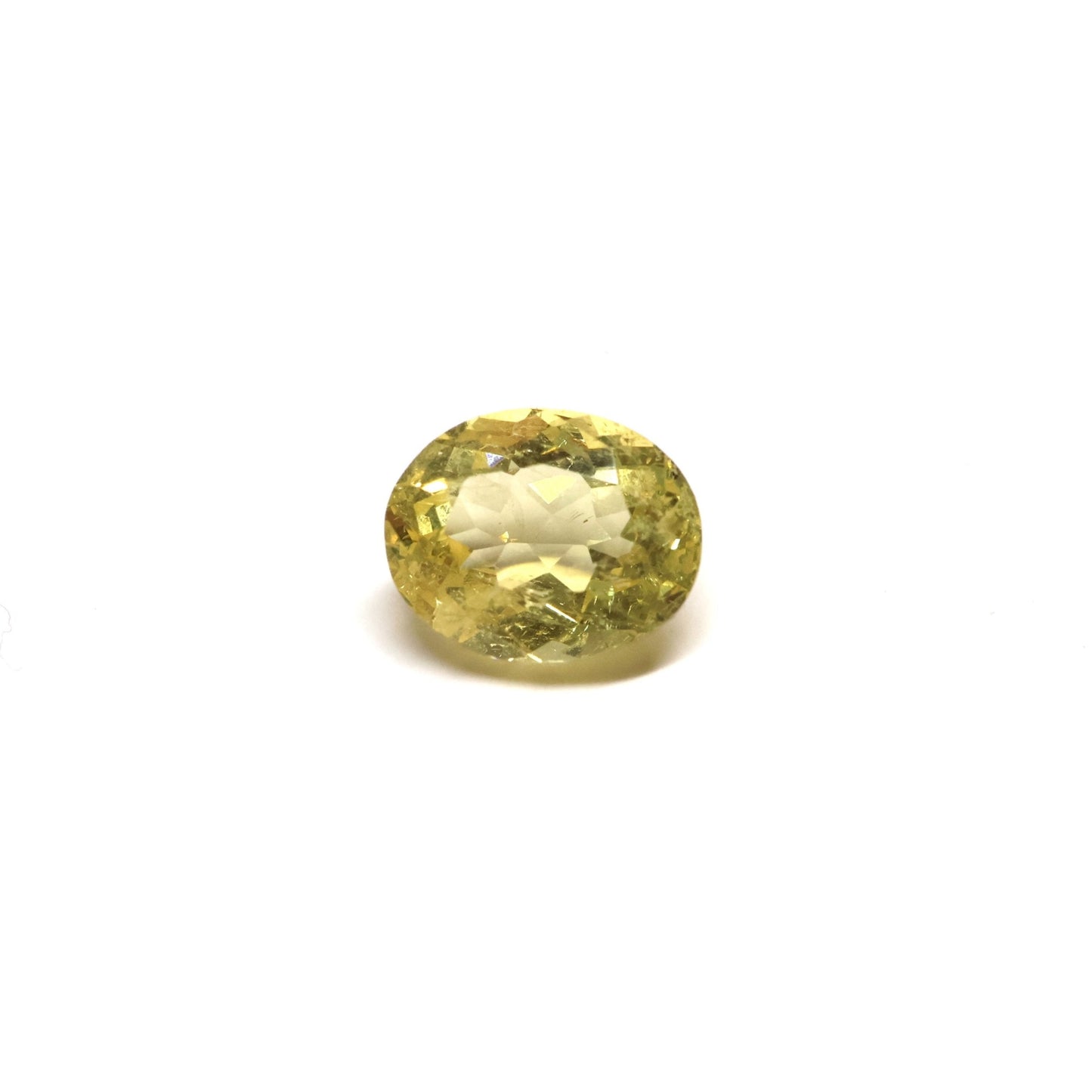 Nanosital Simulated Yellow Sapphire (Included) Lab Created Faceting Rough for Gem Cutting - #Z-7606 - Various Sizes
