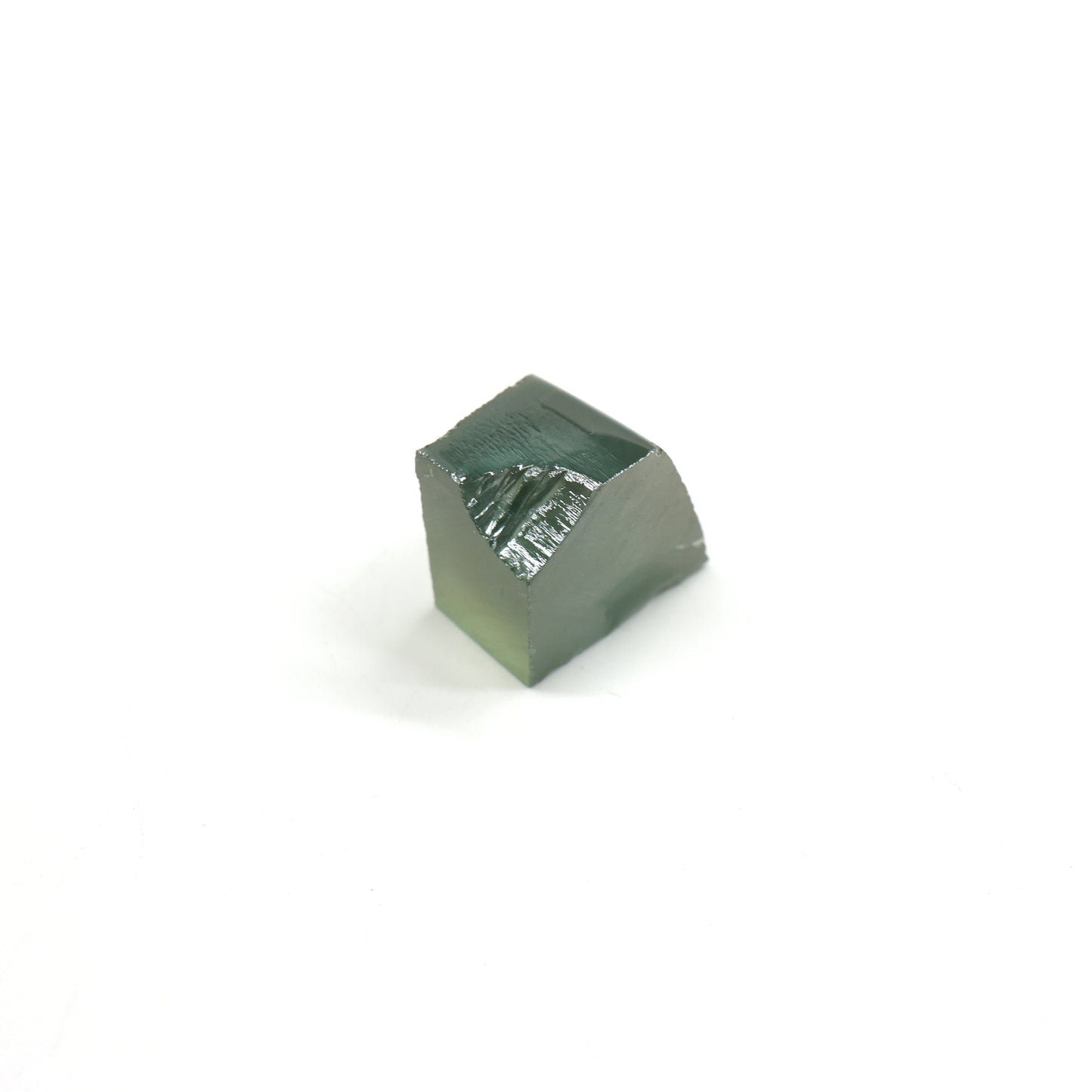 Cyan Moissanite - Grade A - Faceting Rough