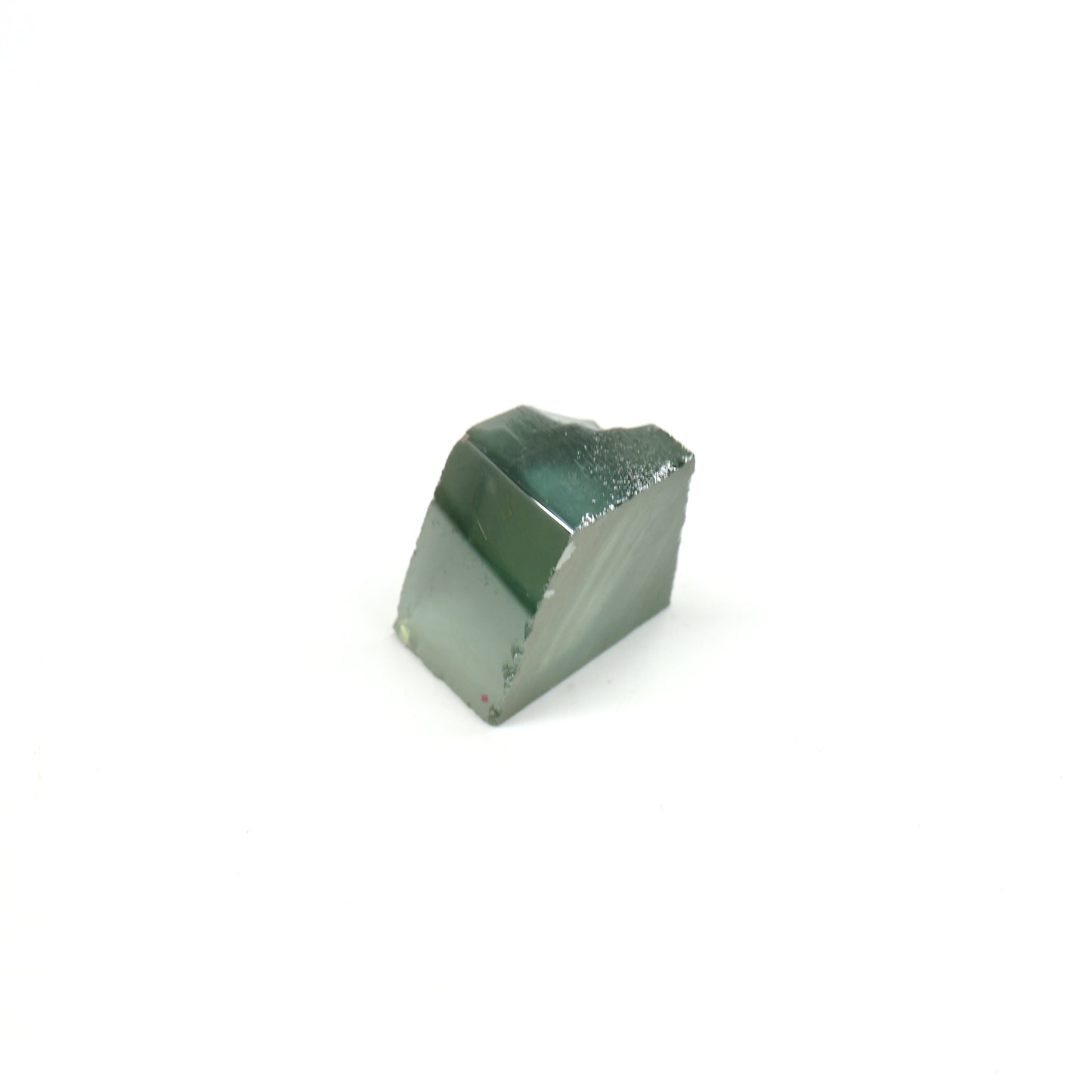 Cyan Moissanite - Grade A - Faceting Rough