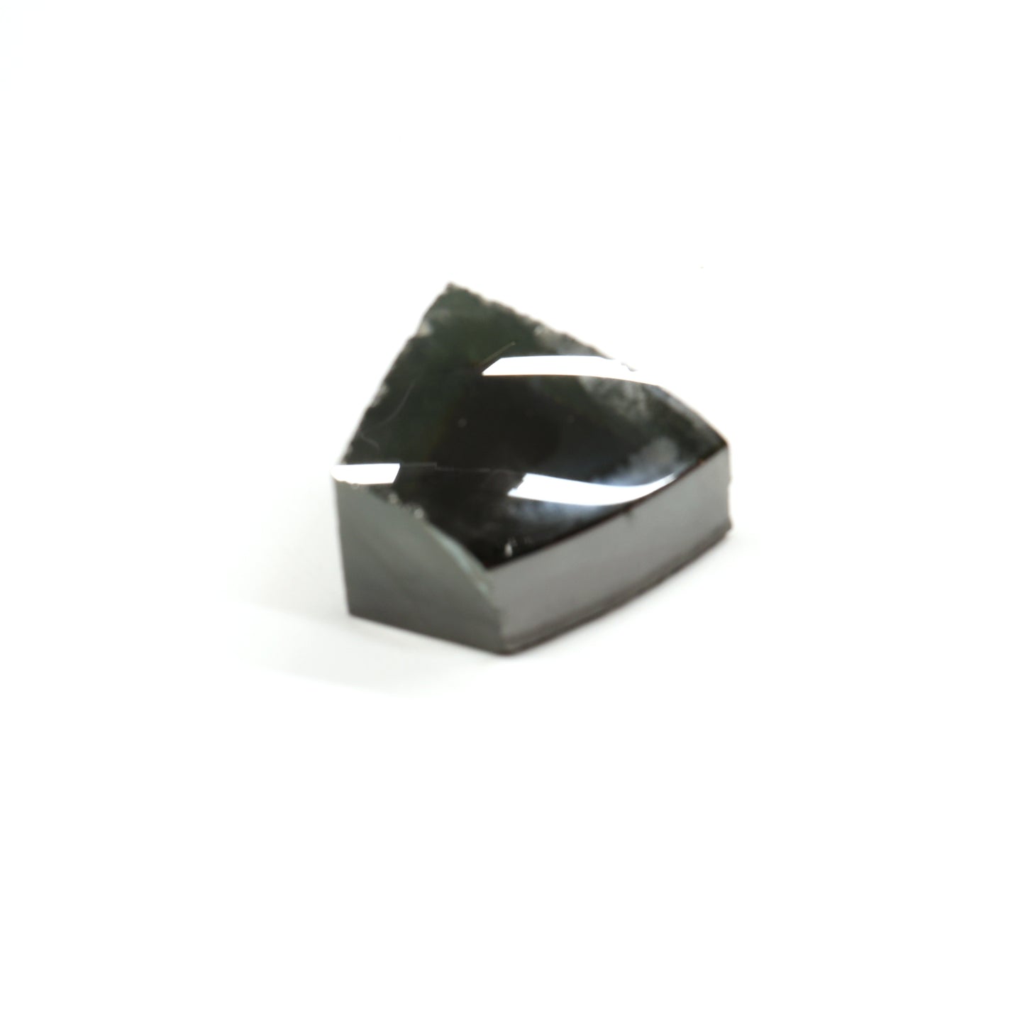 Cyan Moissanite - Grade A - Faceting Rough