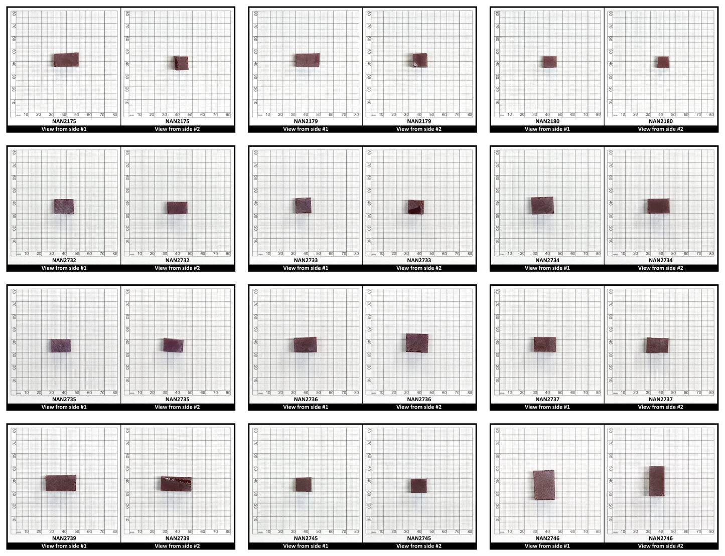 Nanosital Simulated Sweet Dreams Lab Created Faceting Rough for Gem Cutting - #400 - Various Sizes