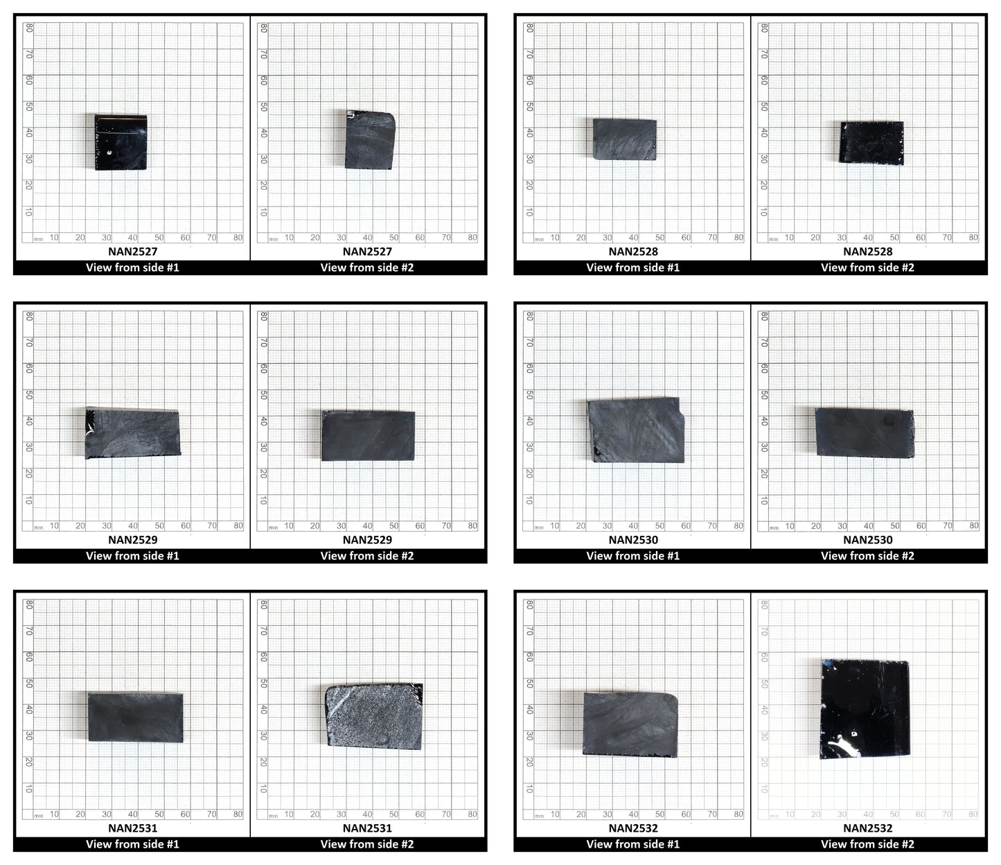 Nanosital Simulated Montana Sapphire Lab Created Faceting Rough for Gem Cutting - #49 - Various Sizes