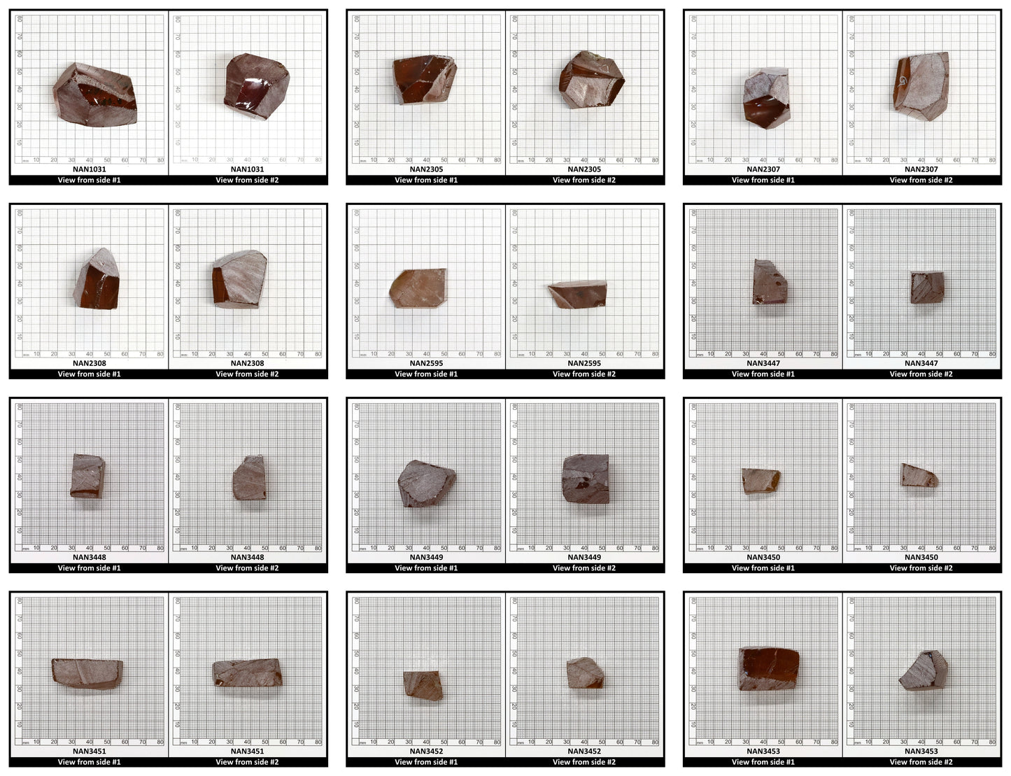 Nanosital Simulated Zultanite Color Changing Lab Created Faceting Rough for Gem Cutting - #ANZ-1536 - Various Sizes
