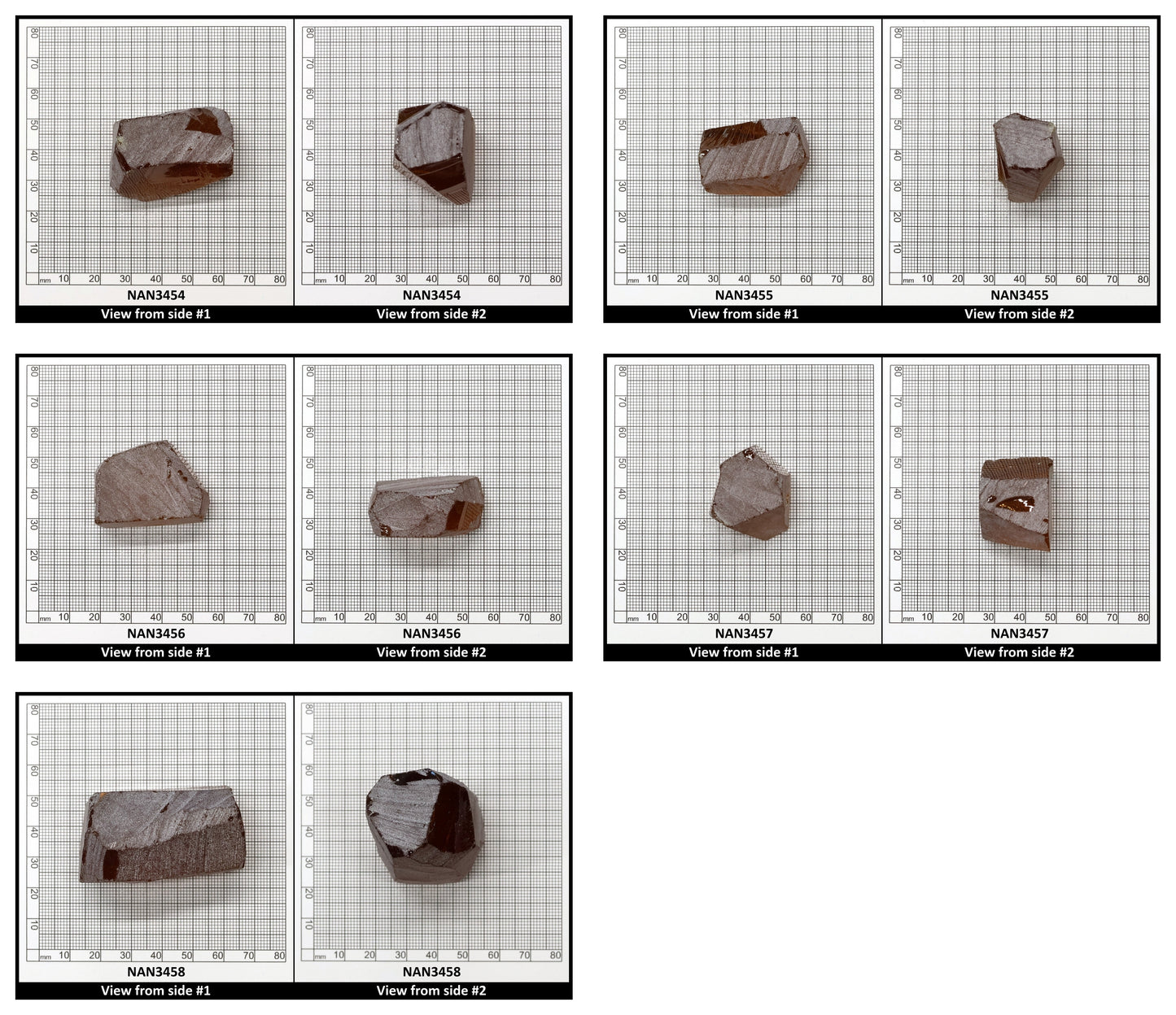Nanosital Simulated Zultanite Color Changing Lab Created Faceting Rough for Gem Cutting - #ANZ-1536 - Various Sizes