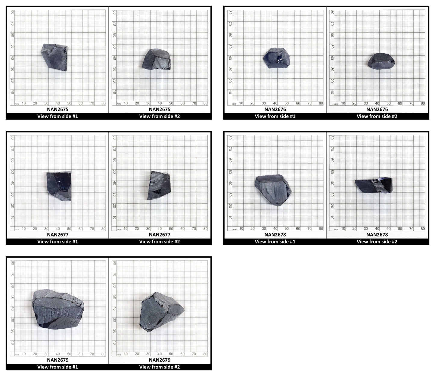 Nanosital Simulated Color Changing Lab Created Faceting Rough for Gem Cutting - #E-211 - Various Sizes