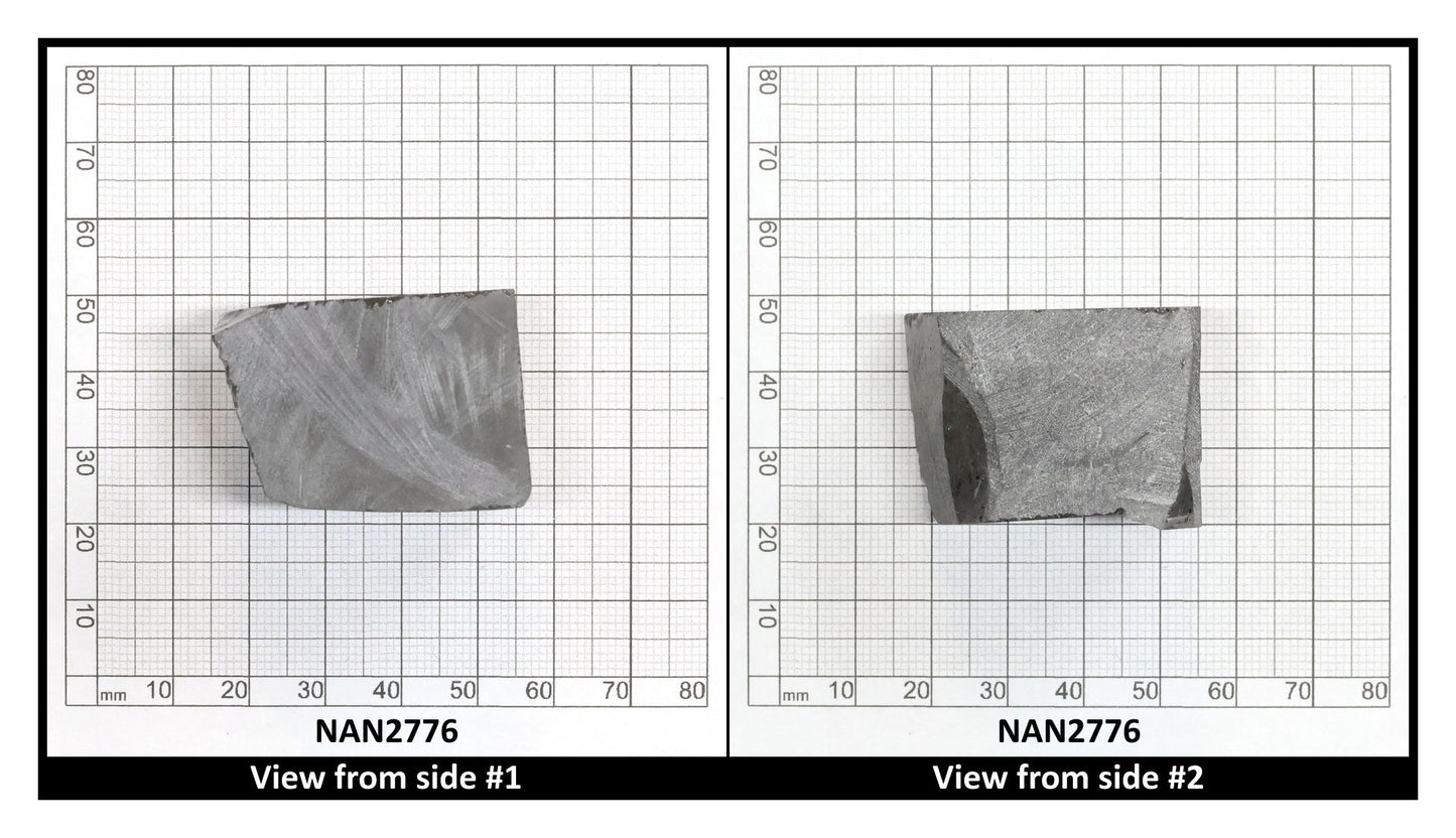 Nanosital Simulated Salt and Pepper Diamond Lab Created Faceting Rough for Gem Cutting - #Z-1345 - Various Sizes