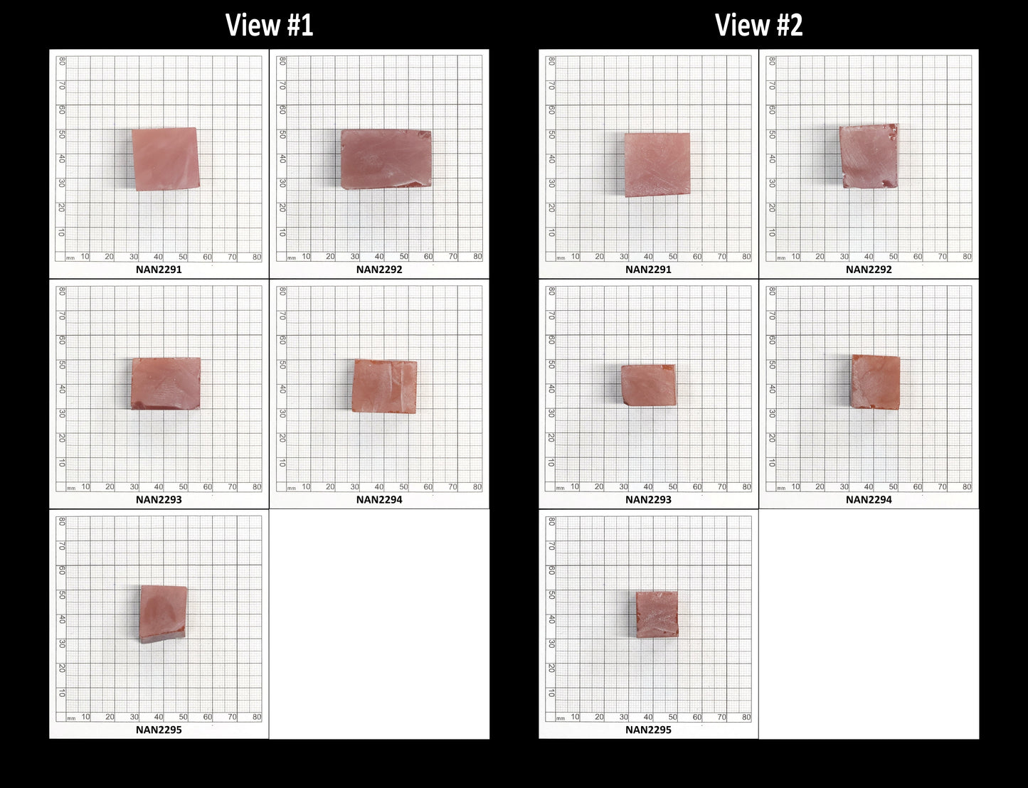 Nanosital Simulated Sweet Dreams Lab Created Faceting Rough for Gem Cutting - #600 - Various Sizes