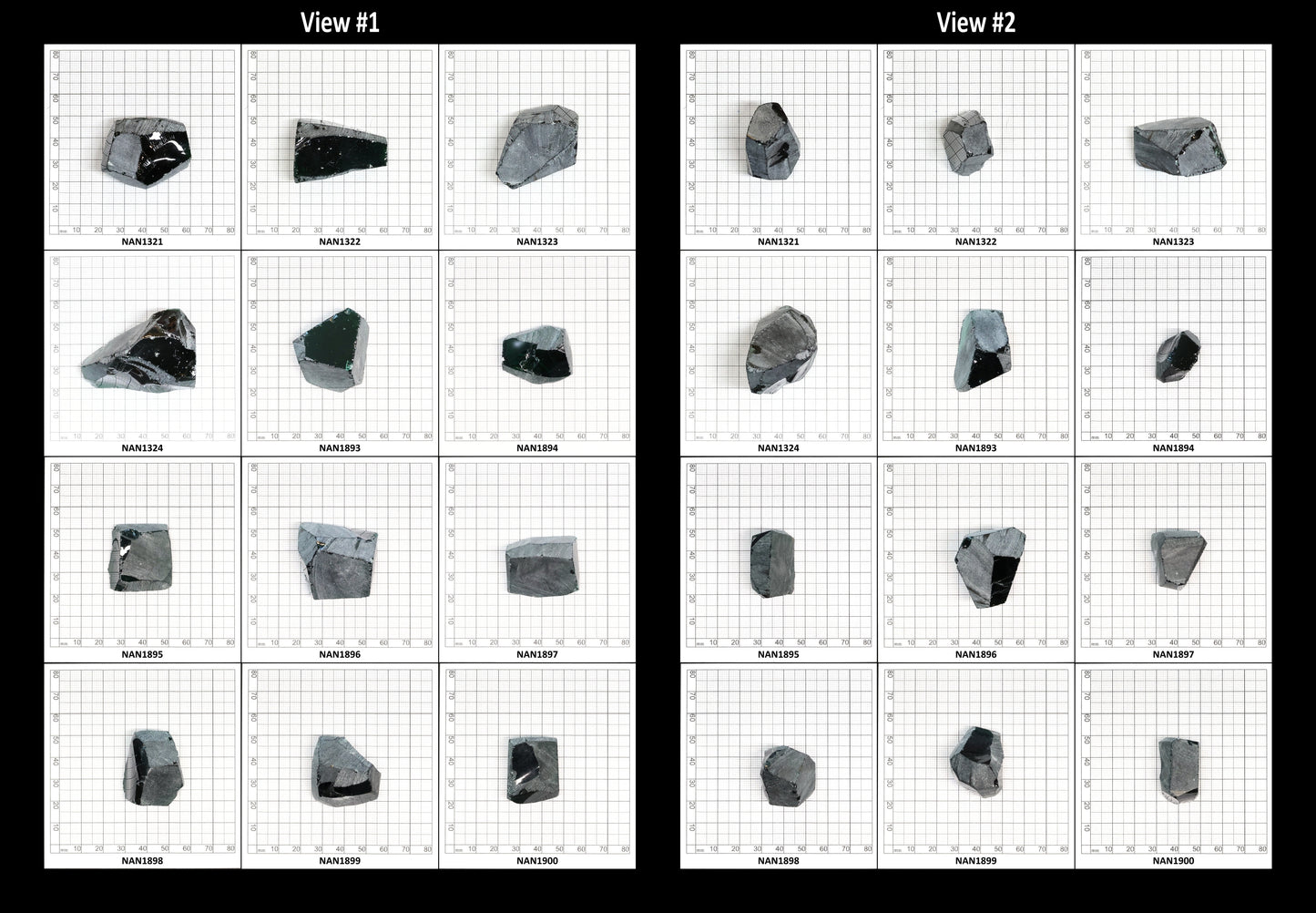 Nanosital Simulated Demantoid Lab Created Faceting Rough for Gem Cutting - #A-2092 - Various Sizes