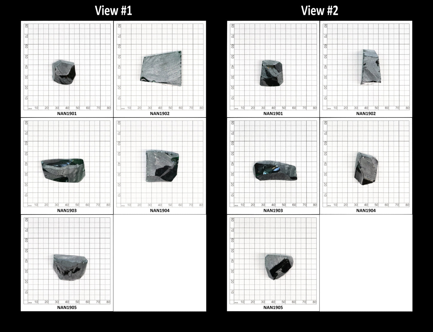 Nanosital Simulated Demantoid Lab Created Faceting Rough for Gem Cutting - #A-2092 - Various Sizes