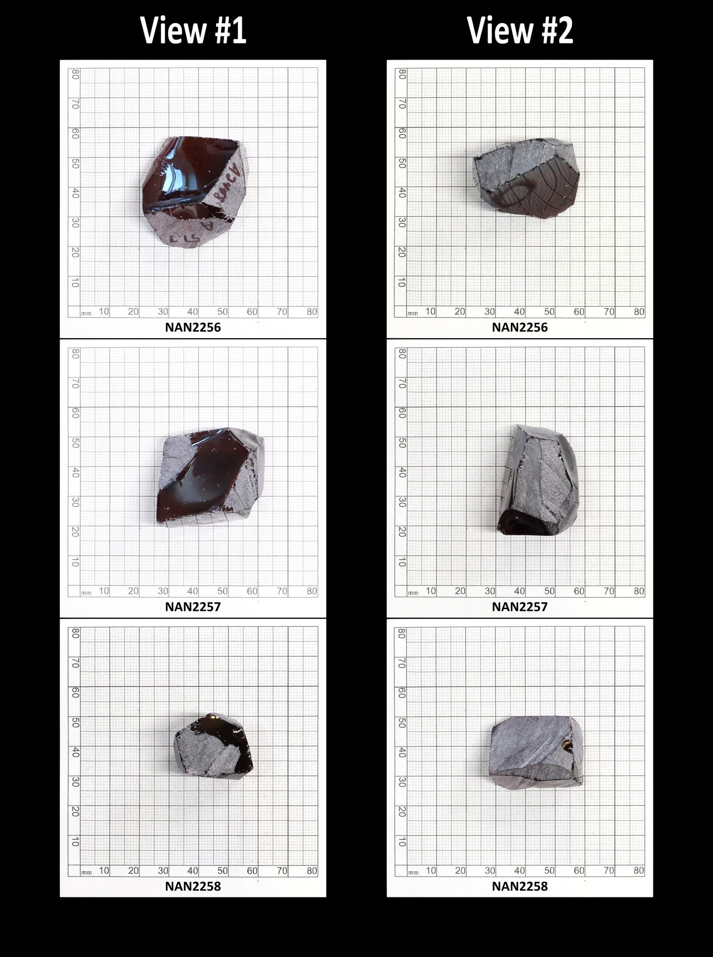 Nanosital Simulated Marsala Lab Created Faceting Rough for Gem Cutting - #A-2458 - Various Sizes