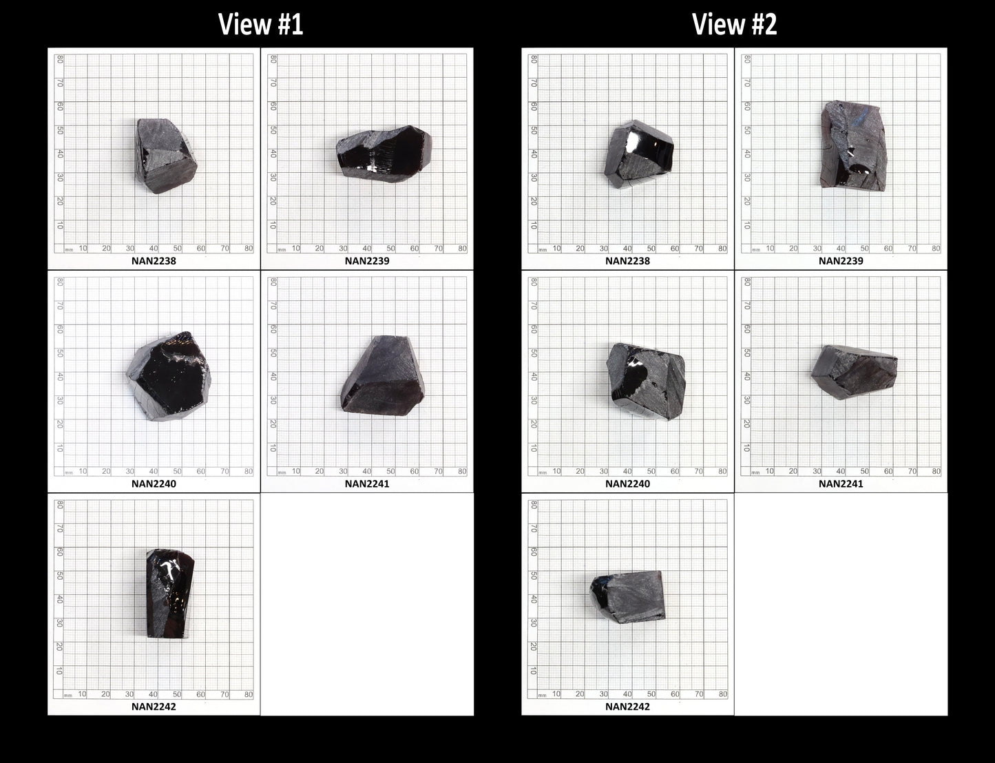 Nanosital Simulated Dark Padparadscha Sapphire Lab Created Faceting Rough for Gem Cutting - #E-481 - Various Sizes