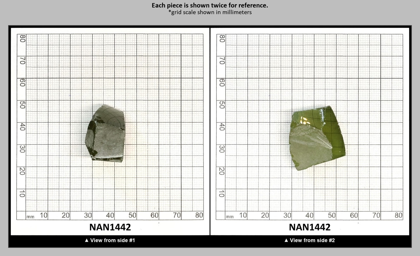 Nanosital Simulated Peridot Lab Created Faceting Rough for Gem Cutting - #14 - Various Sizes : NAN1442