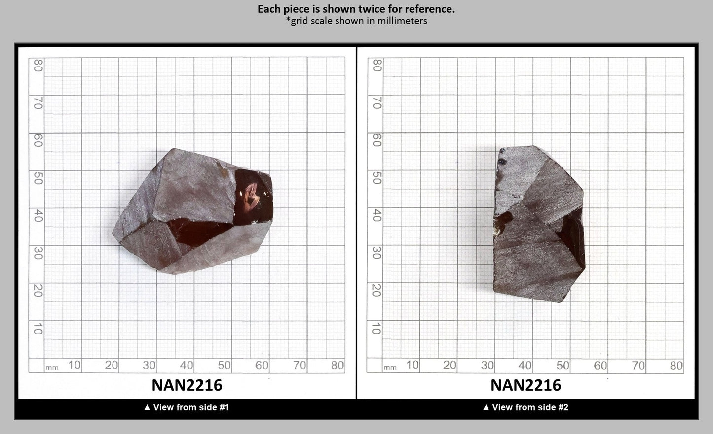 Nanosital Simulated Color Changing Lab Created Faceting Rough for Gem Cutting - #E-112 - Various Sizes : NAN2216