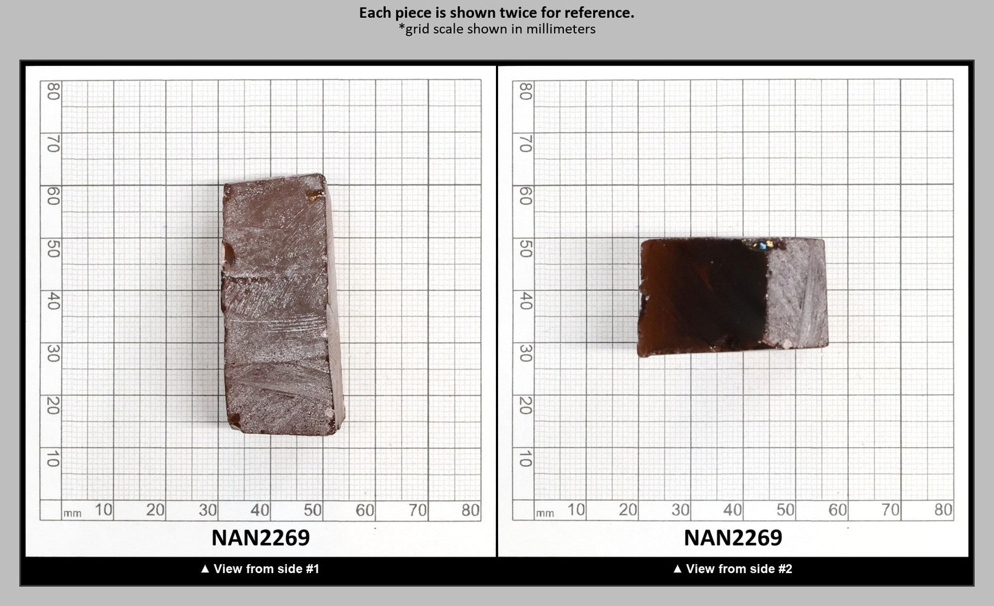 Nanosital Simulated Padparadscha Sapphire Lab Created Faceting Rough for Gem Cutting - #E-96 - Various Sizes : NAN2269