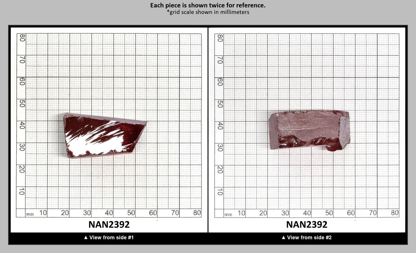 Nanosital Simulated Pink Tourmaline Lab Created Faceting Rough for Gem Cutting - #A-9100 - Various Sizes : NAN2392