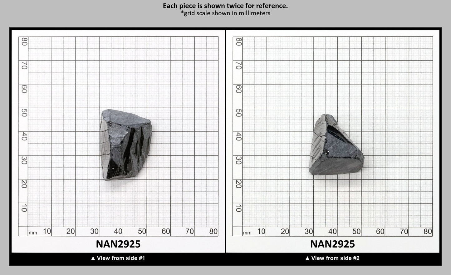 Nanosital Simulated Smoky Quartz Lab Created Faceting Rough for Gem Cutting - #A-4235 - Various Sizes : NAN2925