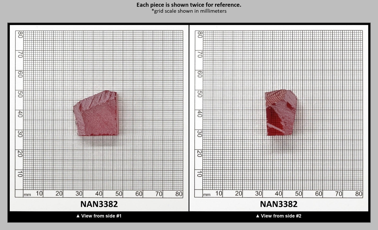 Nanosital Simulated Kunzite Lab Created Faceting Rough for Gem Cutting - #A-8483 - Various Sizes : NAN3382
