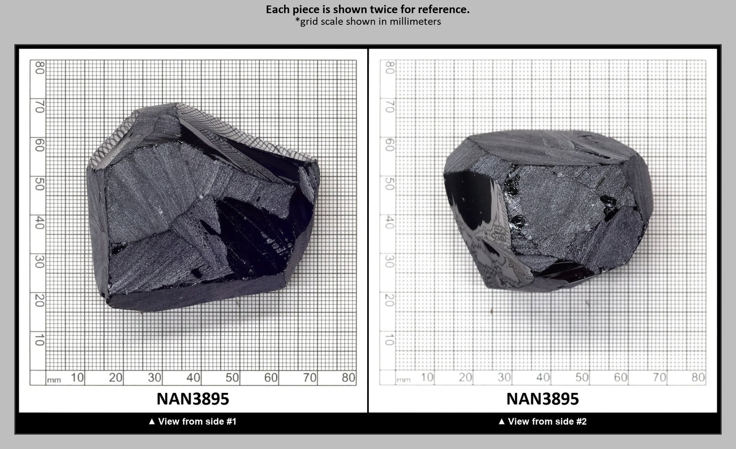 UV Reactive Nanosital #A-8002 Lab Created Faceting Rough for Gem Cutting - Various Sizes : NAN3895