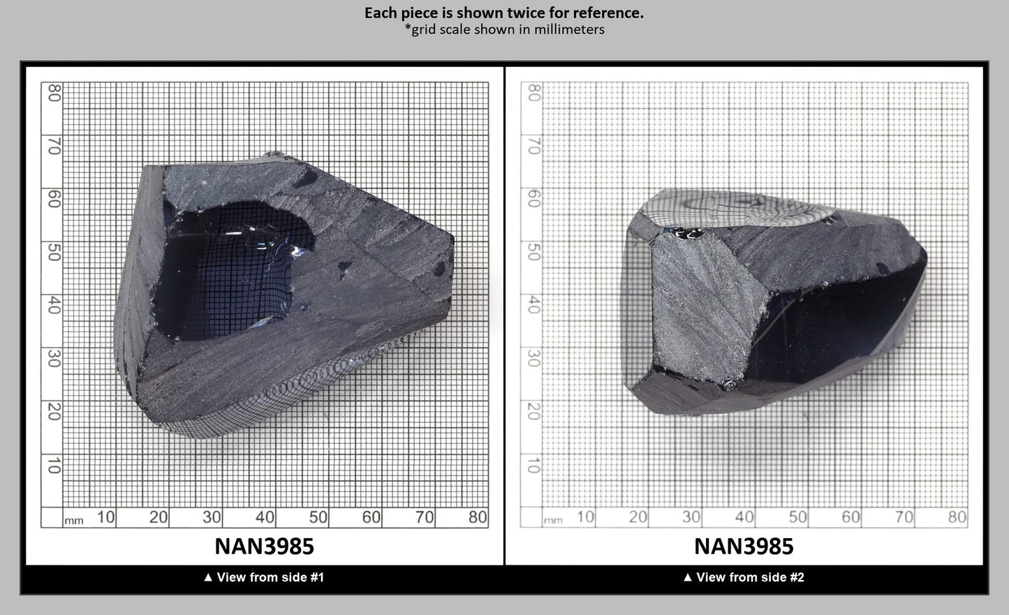 UV Reactive Nanosital #E-441 Lab Created Faceting Rough for Gem Cutting - Various Sizes : NAN3985