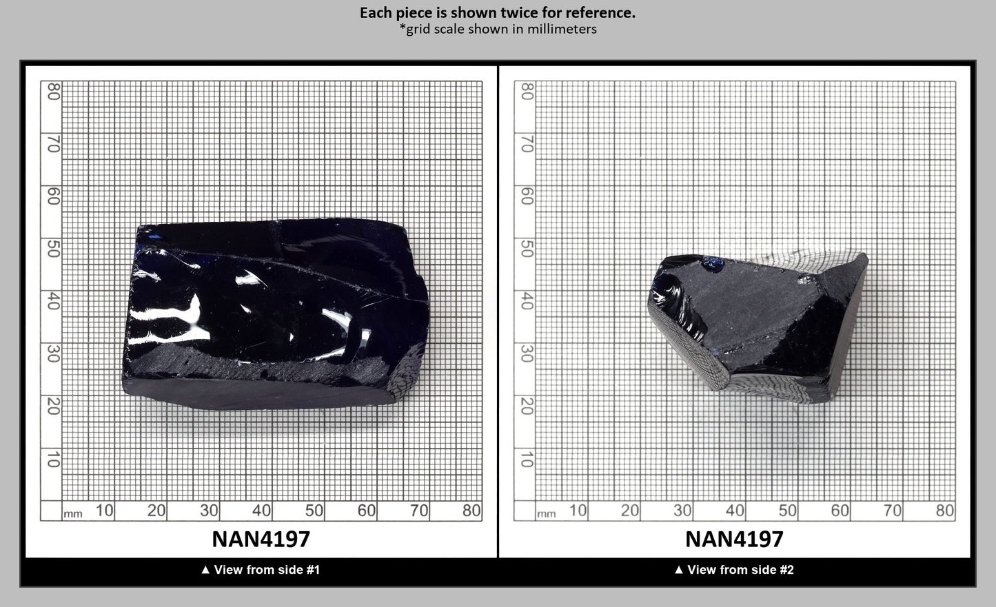 UV Reactive Nanosital #E-459 Lab Created Faceting Rough for Gem Cutting - Various Sizes : NAN4197