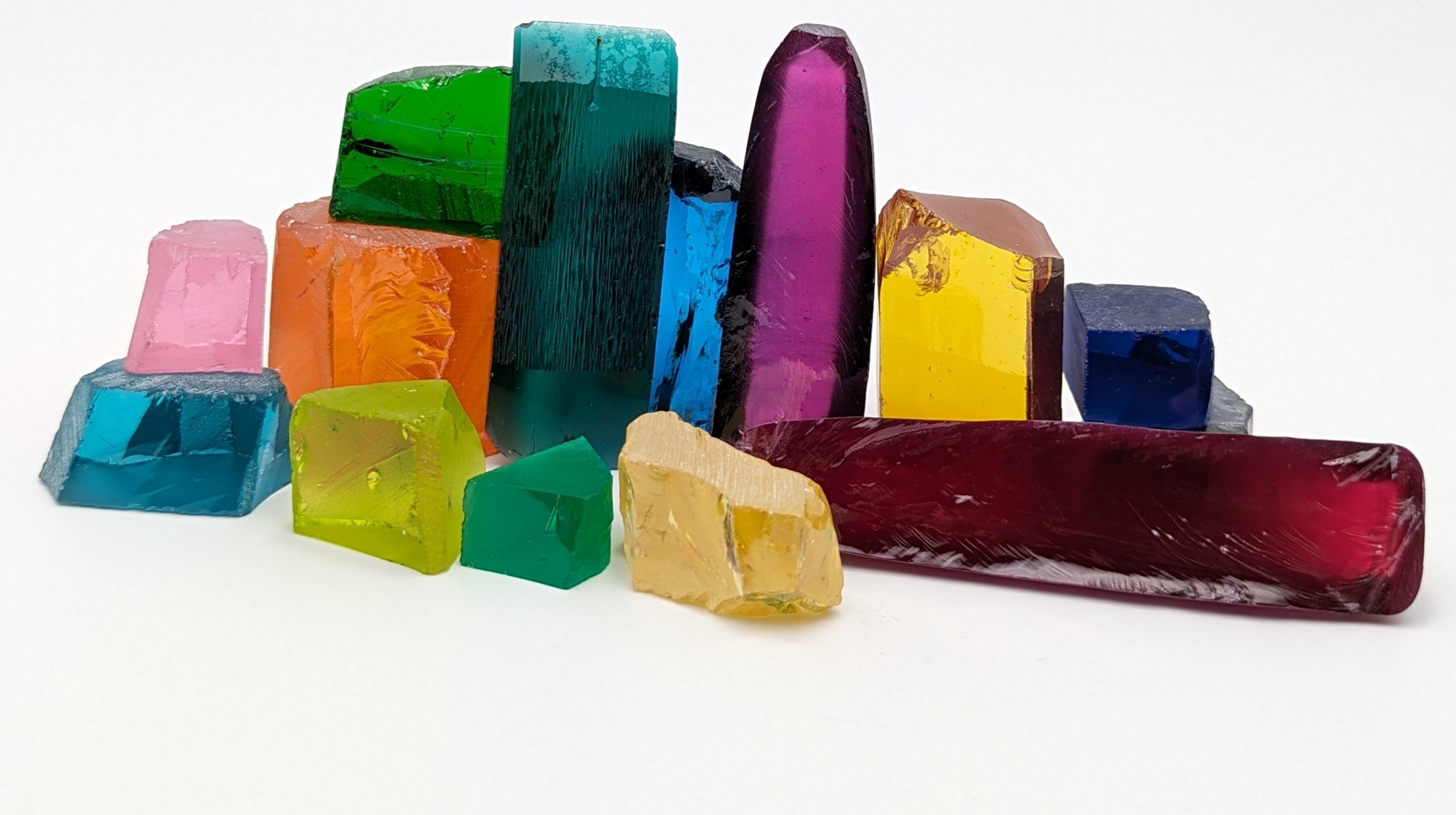 Synthetic Lab Created Gemstone Rough