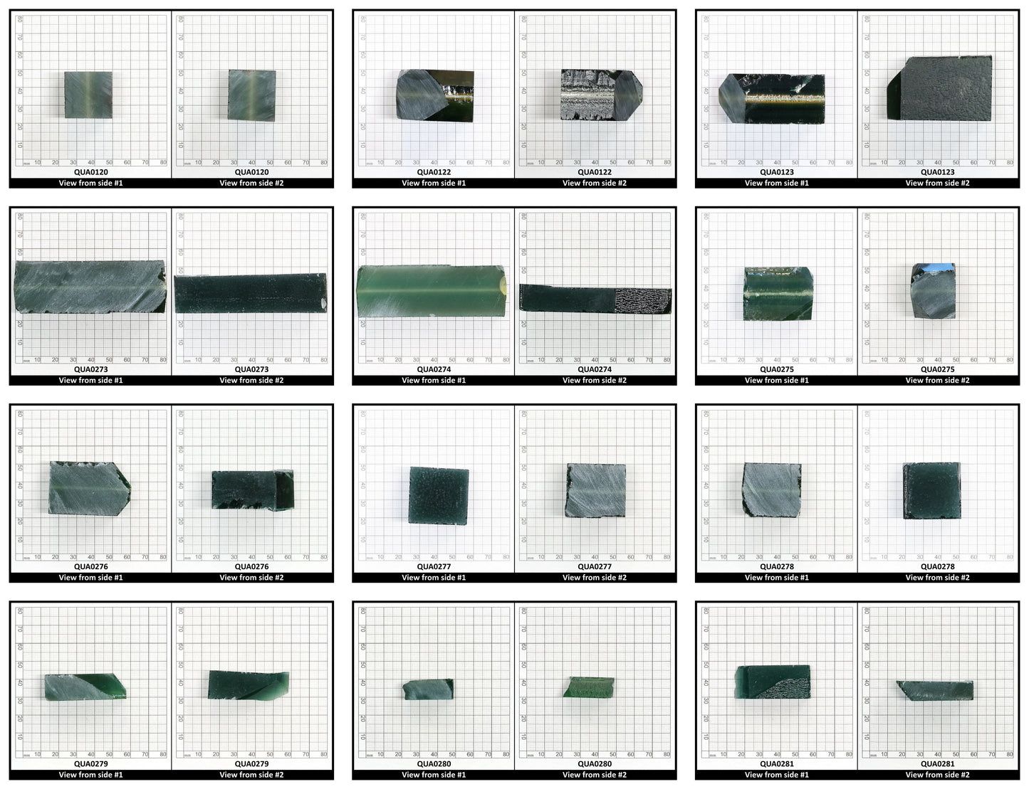 Green Hydrothermal Synthetic Quartz - Lab Created Faceting Rough