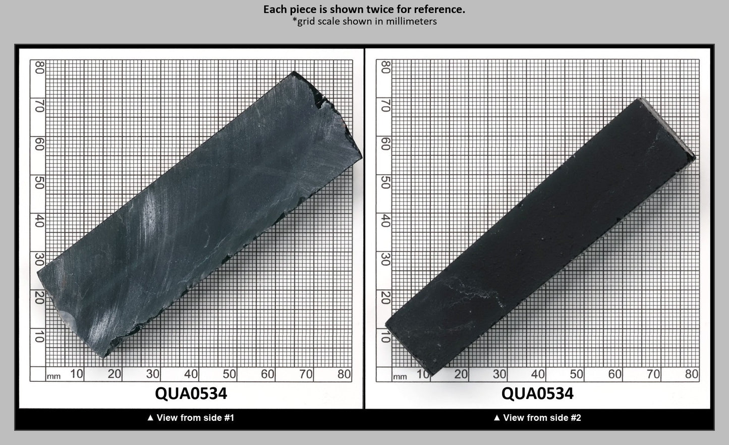 London Blue Hydrothermal Synthetic Quartz - Lab Created Faceting Rough : QUA0534