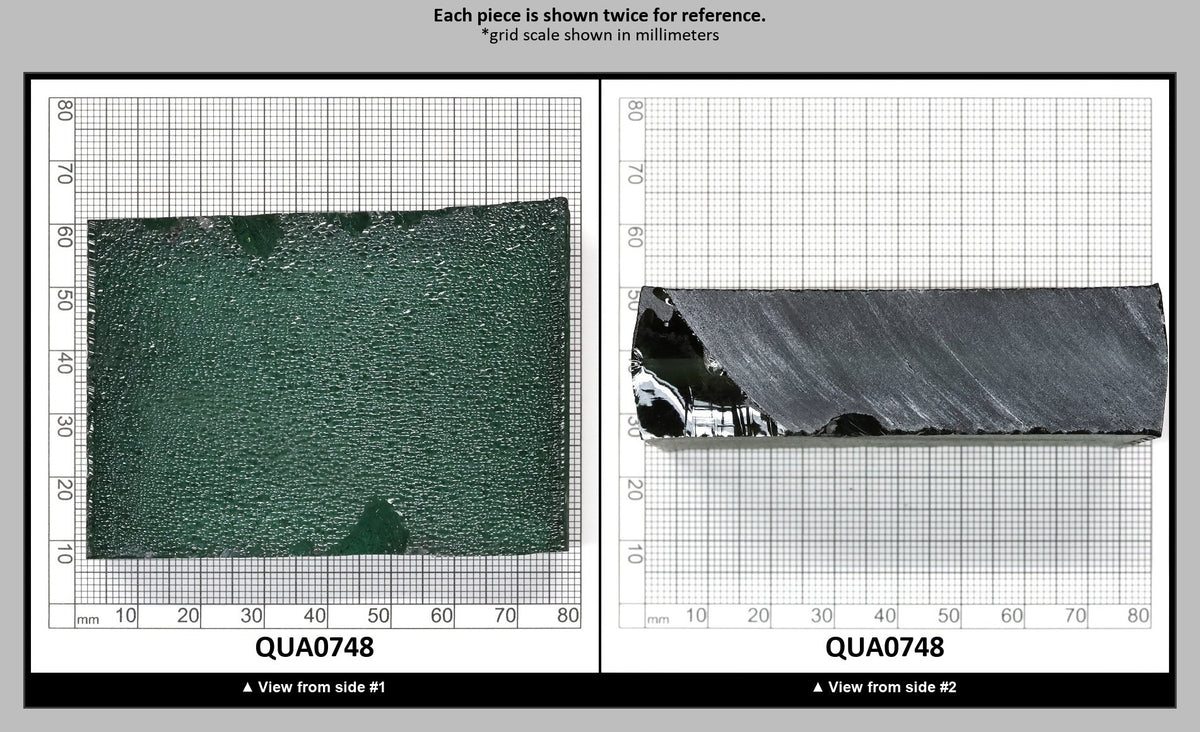 Extra Light Green Hydrothermal Synthetic Quartz - Lab Created Faceting Rough : QUA0748