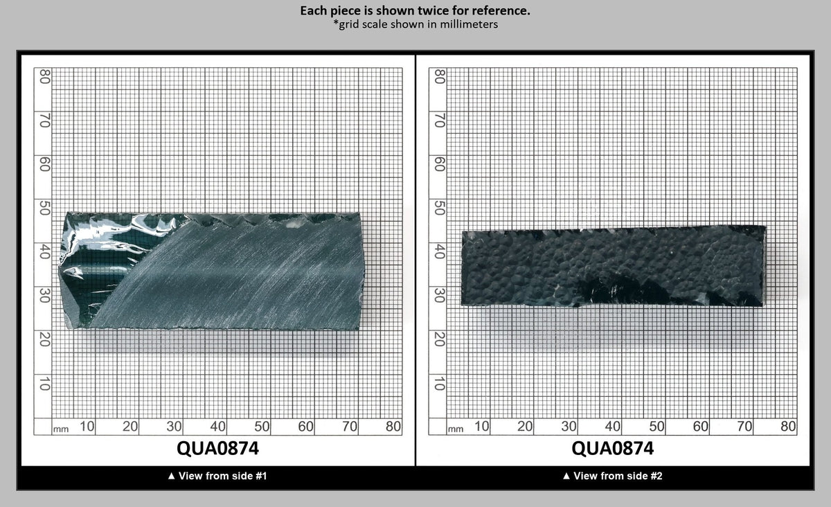 Aquamarine Hydrothermal Synthetic Quartz - Lab Created Faceting Rough : QUA0874