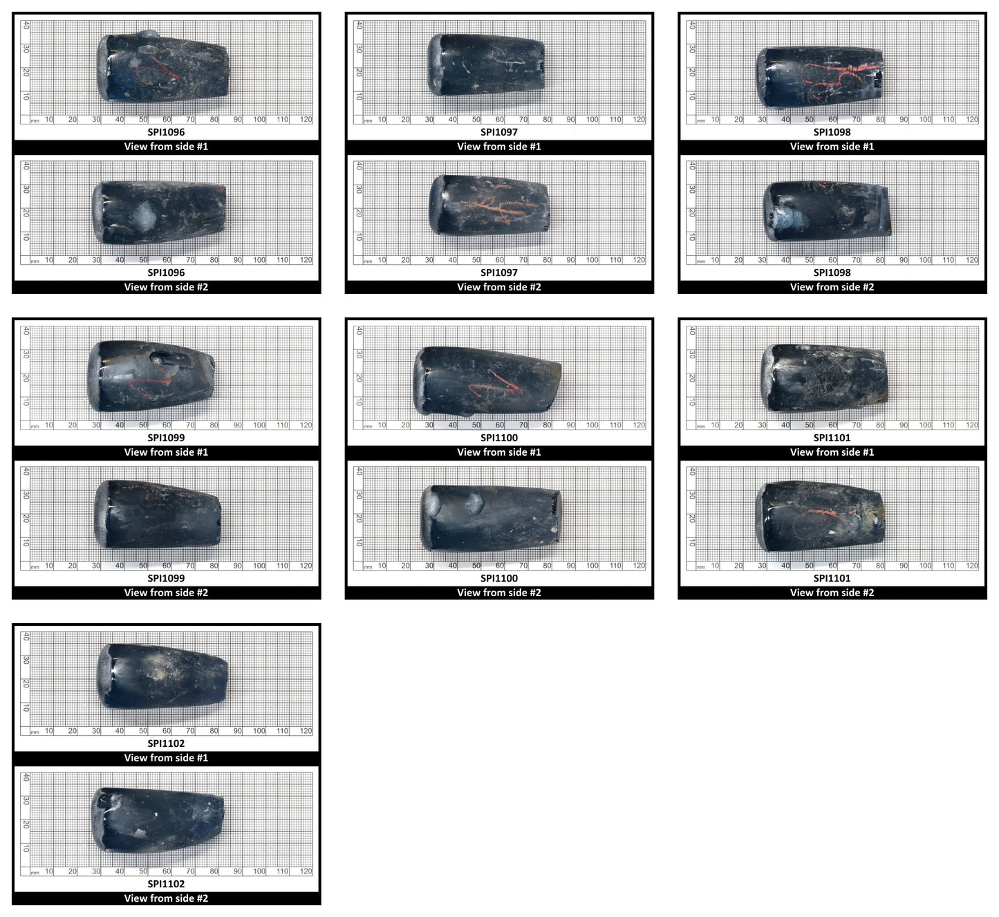 Aquamarine Medium Blue #106 Lab Created Spinel Faceting Rough for Gem Cutting - Various Sizes