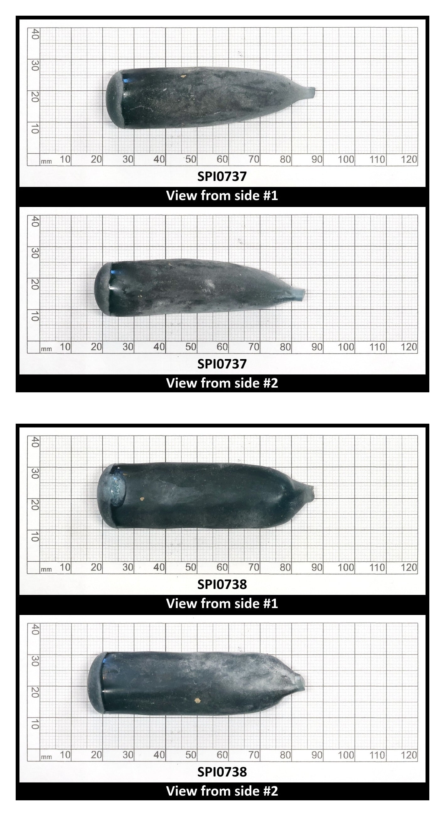 Zircon Green (Teal Color) #122-Djeva Lab Created Spinel Faceting Rough for Gem Cutting - Various Sizes