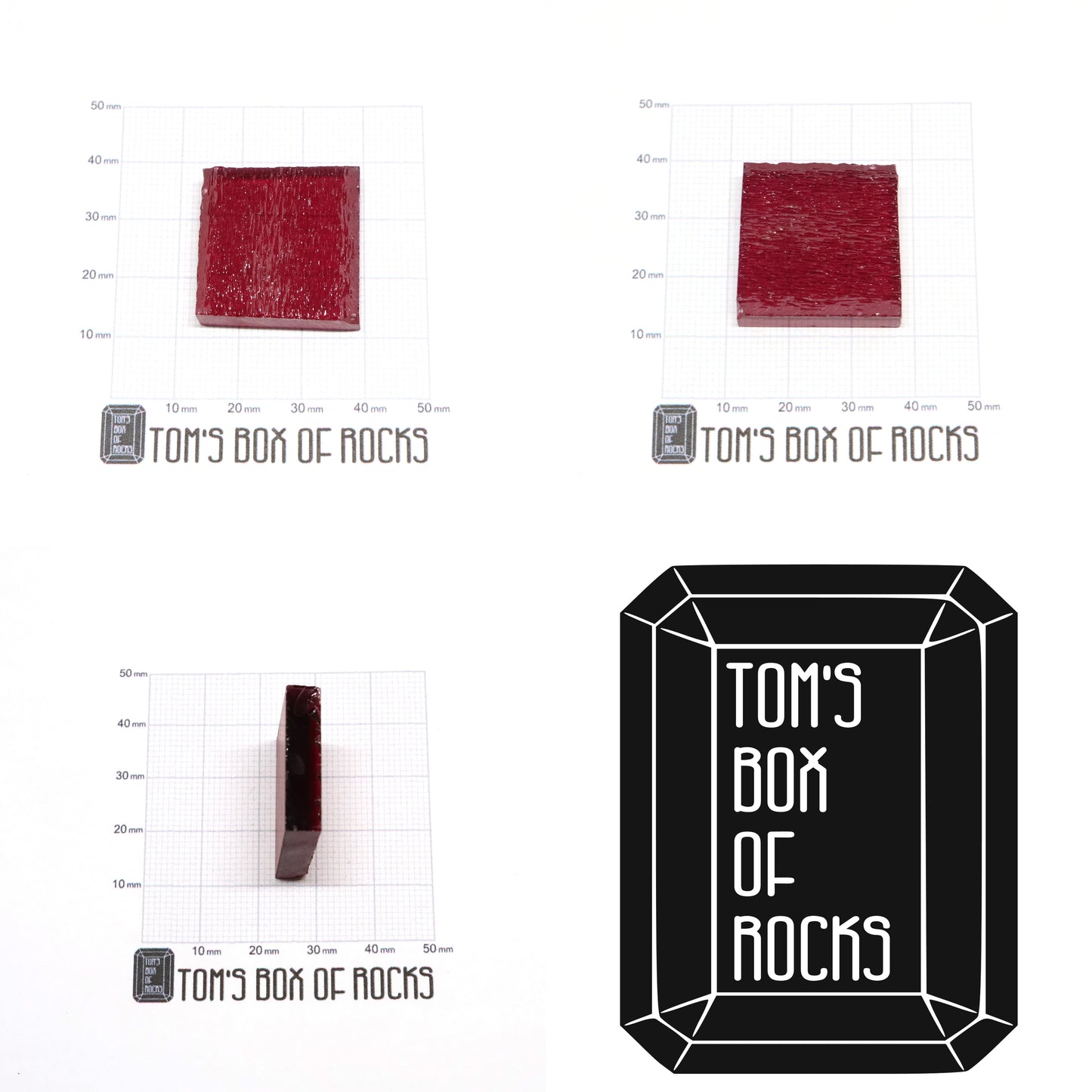 Hydrothermal Purple Beryl (Bixbite) - Grade A - Faceting Rough