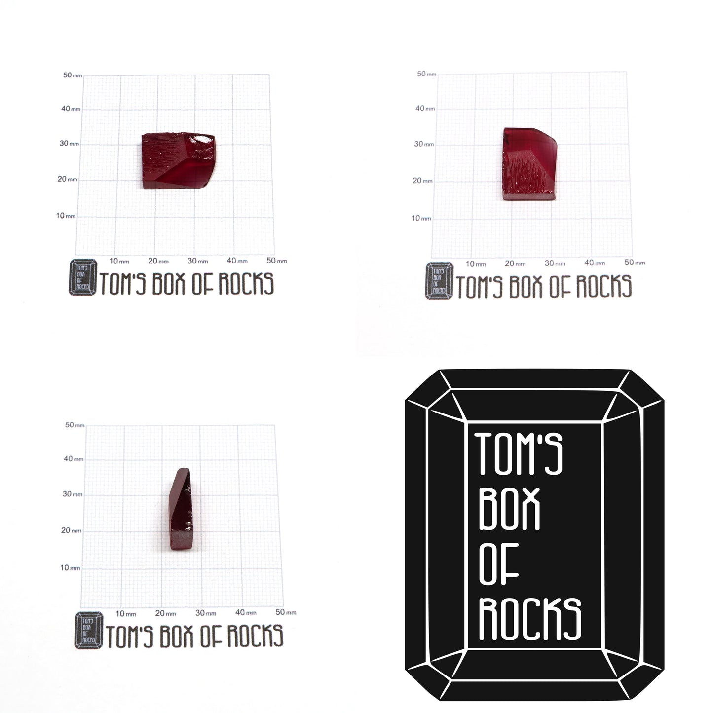 Hydrothermal Purple Beryl (Bixbite) - Grade A - Faceting Rough