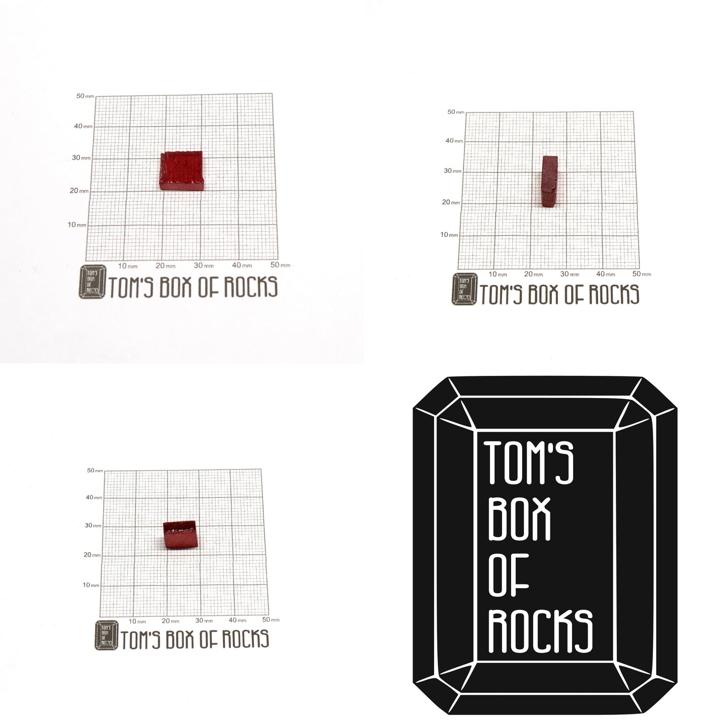 Hydrothermal Red Beryl - Grade A - Faceting Rough