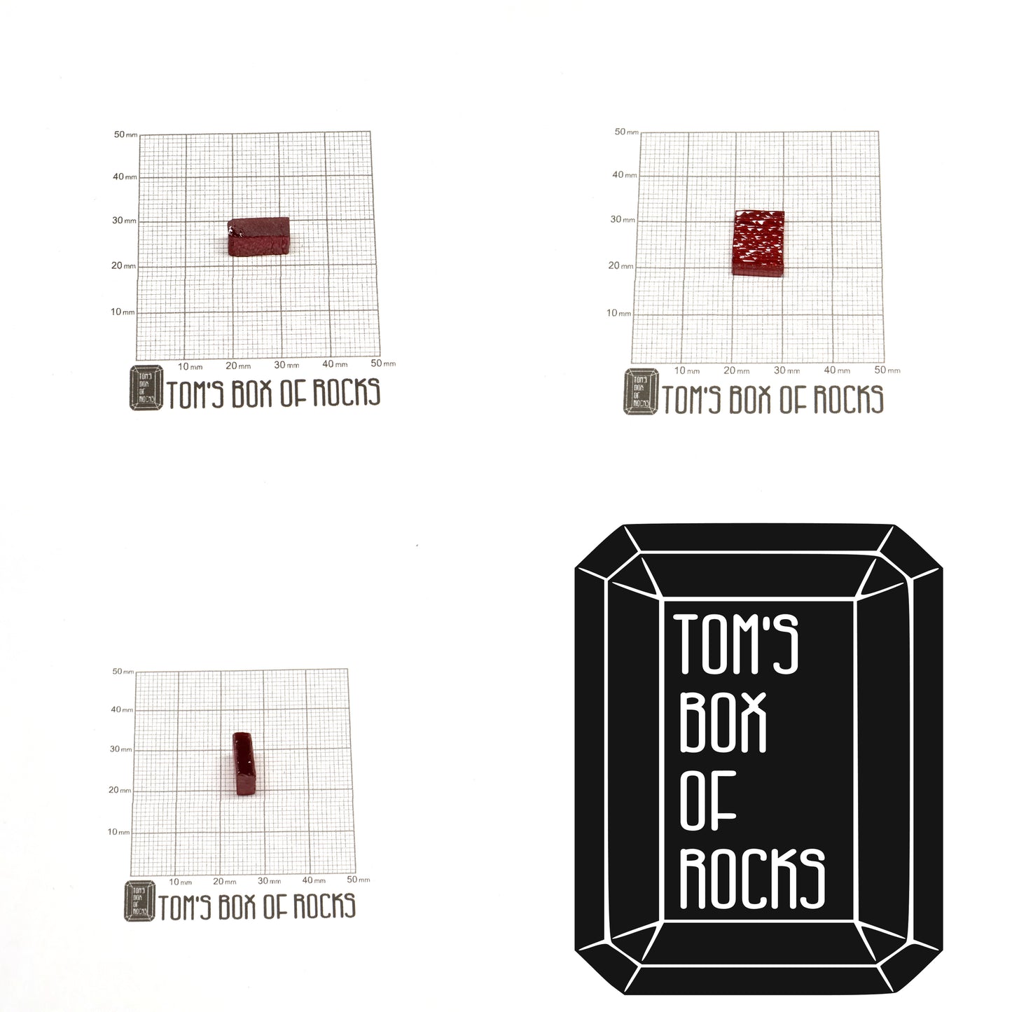 Hydrothermal Red Beryl - Grade A - Faceting Rough
