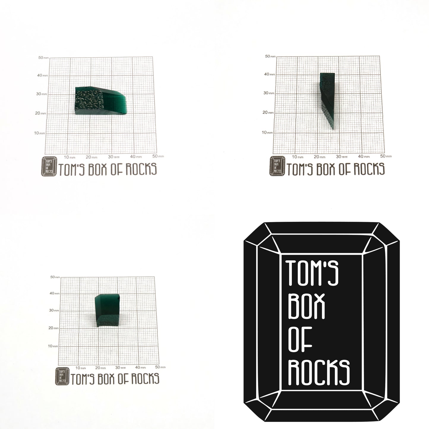Hydrothermal Zambian Emerald - Grade A - Faceting Rough