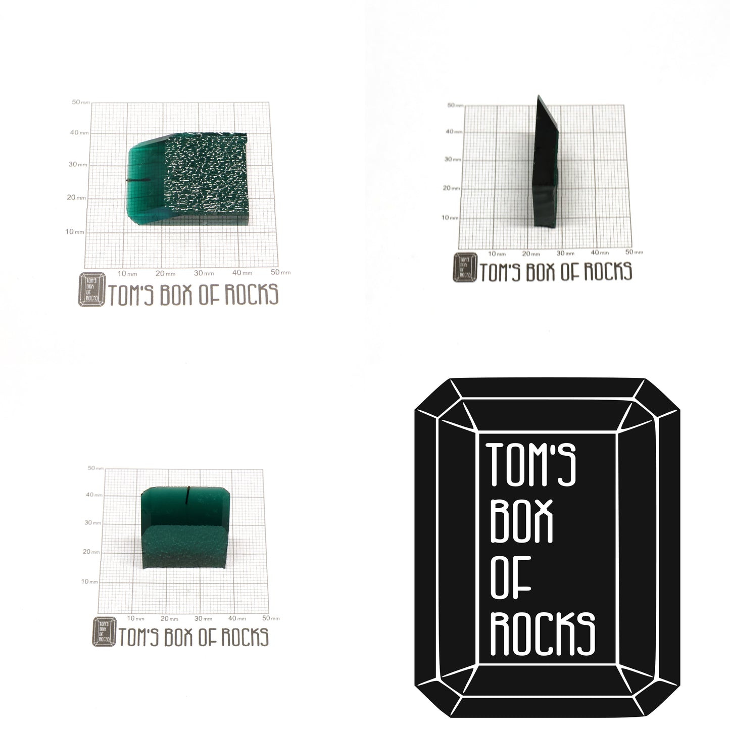 Hydrothermal Zambian Emerald - Grade A - Faceting Rough