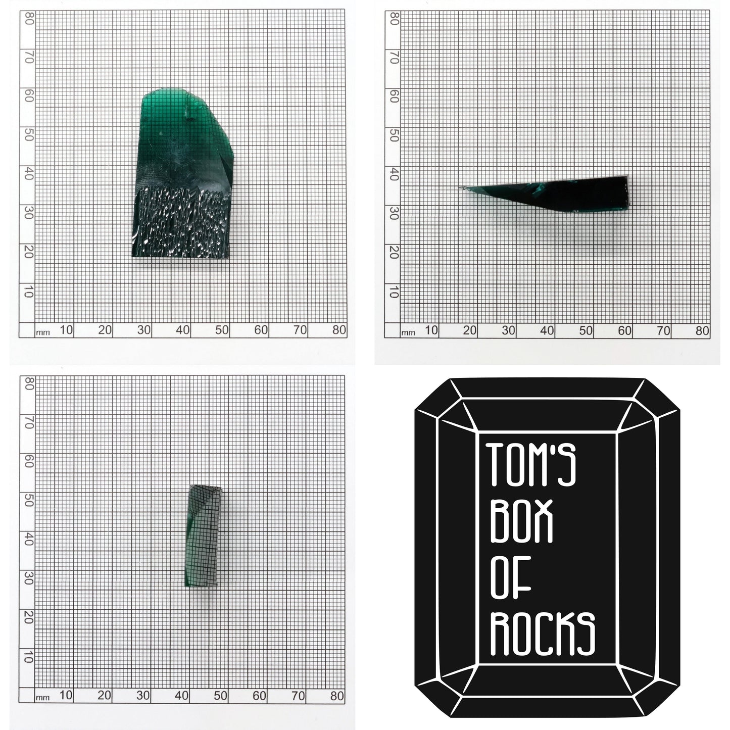 Hydrothermal Zambian Emerald - Grade A - Faceting Rough