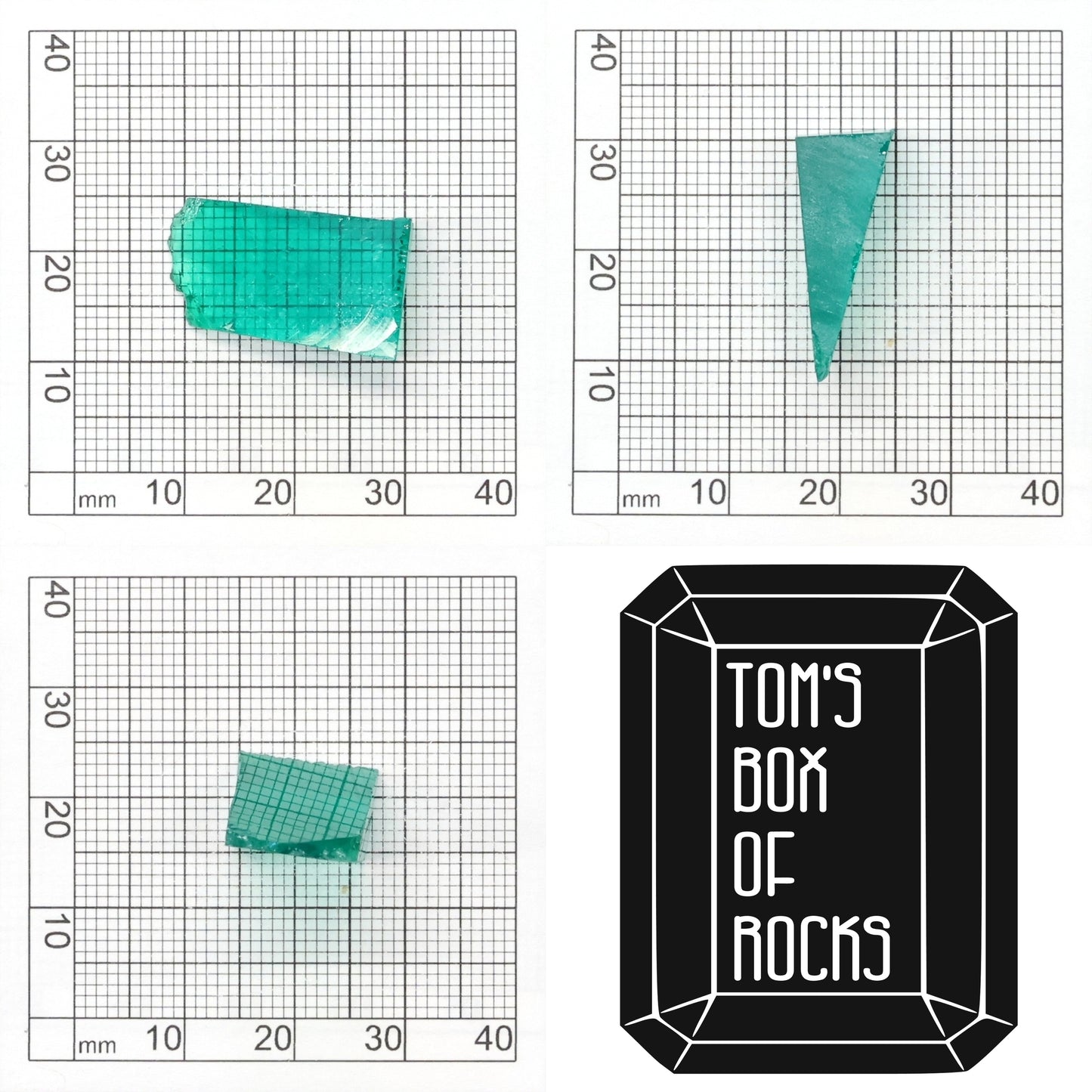 Hydrothermal Colombian Emerald - Grade A - Faceting Rough